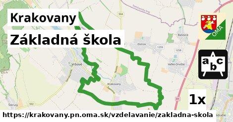 Základná škola, Krakovany, okres PN