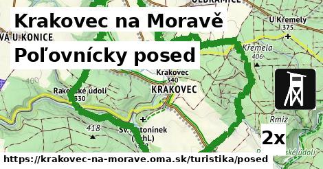 Poľovnícky posed, Krakovec na Moravě