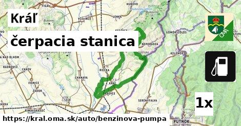 čerpacia stanica, Kráľ