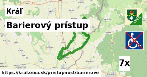 Barierový prístup, Kráľ