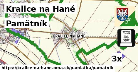 Pamätník, Kralice na Hané