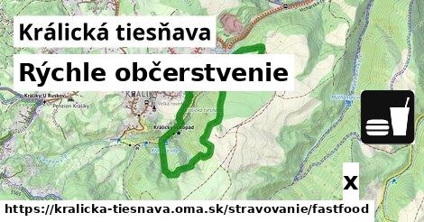 Všetky body v Králická tiesňava
