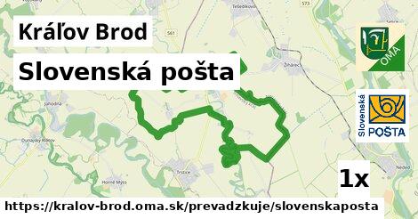 Slovenská pošta, Kráľov Brod