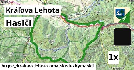 Hasiči, Kráľova Lehota