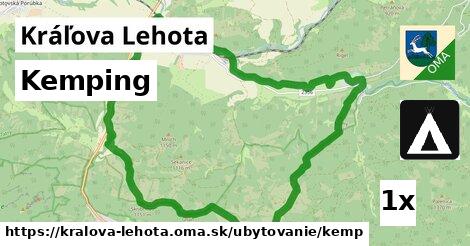 Kemping, Kráľova Lehota