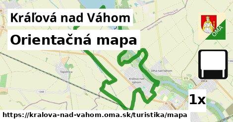 Orientačná mapa, Kráľová nad Váhom