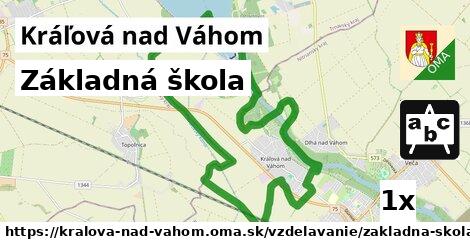 Základná škola, Kráľová nad Váhom