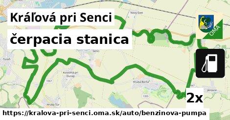 čerpacia stanica, Kráľová pri Senci