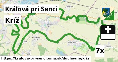 Kríž, Kráľová pri Senci