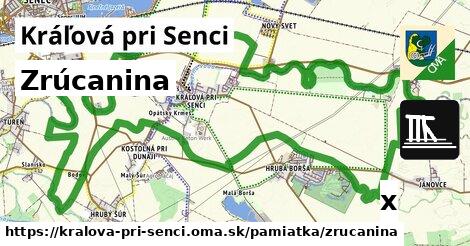 Zrúcanina, Kráľová pri Senci