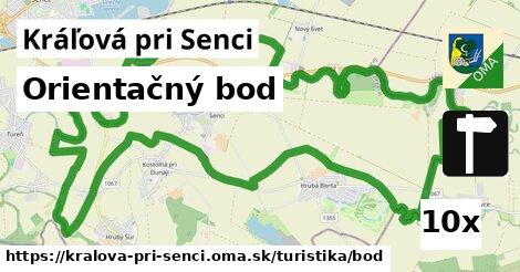 orientačný bod v Kráľová pri Senci