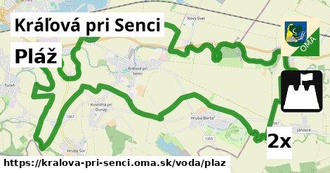 Pláž, Kráľová pri Senci