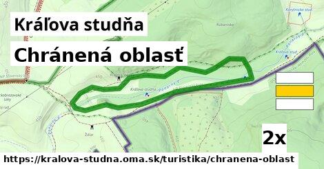 chránená oblasť v Kráľova studňa