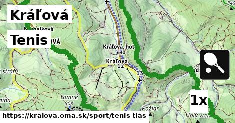 Tenis, Kráľová