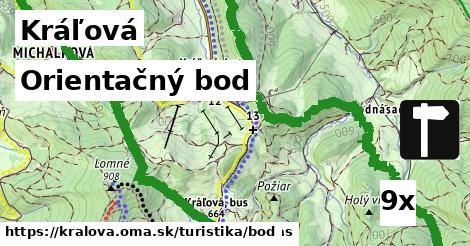 Orientačný bod, Kráľová