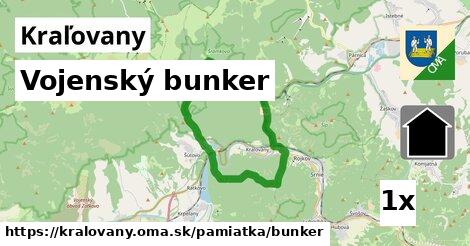 vojenský bunker v Kraľovany