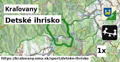 Detské ihrisko, Kraľovany