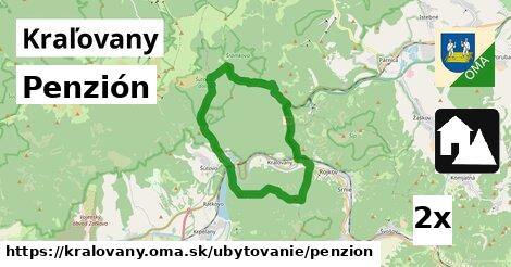 Penzión, Kraľovany