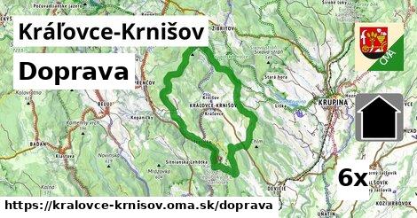 doprava v Kráľovce-Krnišov