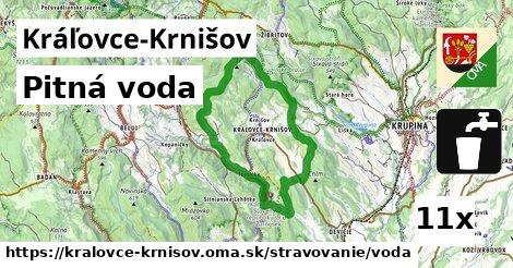 Pitná voda, Kráľovce-Krnišov