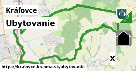 ubytovanie v Kráľovce, okres KS