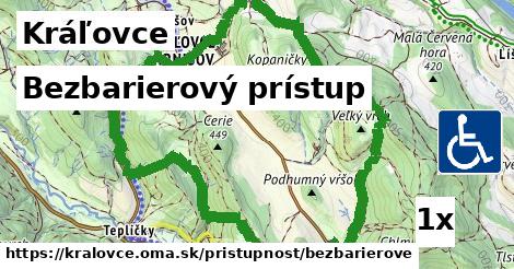 bezbarierový prístup v Kráľovce