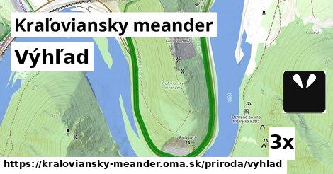 Výhľad, Kraľoviansky meander