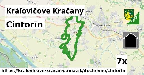 Cintorín, Kráľovičove Kračany