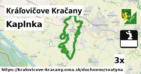 Kaplnka, Kráľovičove Kračany