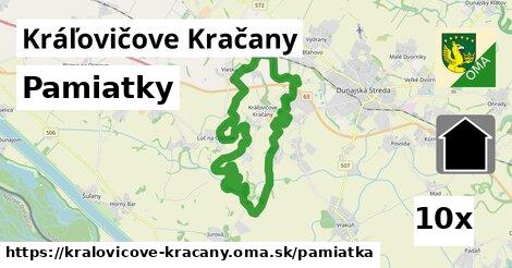 pamiatky v Kráľovičove Kračany