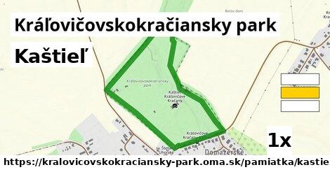 Kaštieľ, Kráľovičovskokračiansky park