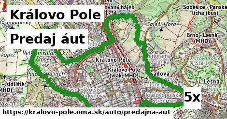 predaj áut v Královo Pole