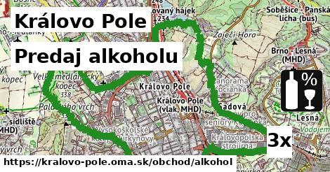 Predaj alkoholu, Královo Pole