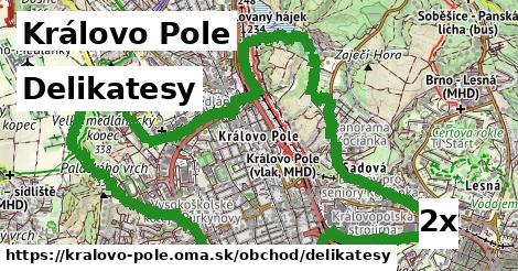 delikatesy v Královo Pole