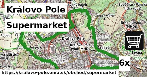 Supermarket, Královo Pole