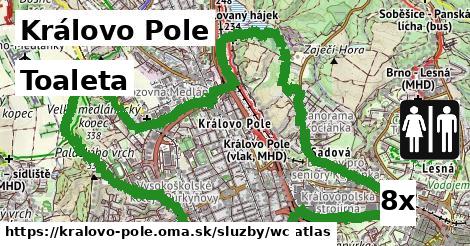 Toaleta, Královo Pole