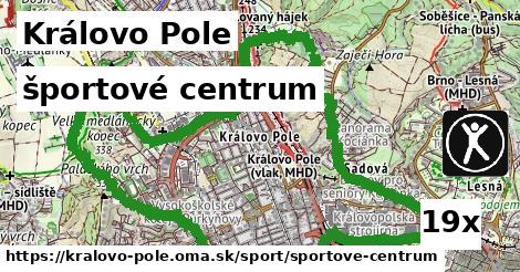 športové centrum, Královo Pole