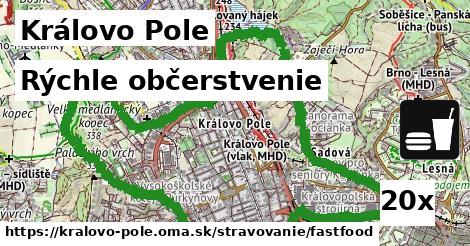 Rýchle občerstvenie, Královo Pole