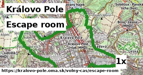 Escape room, Královo Pole