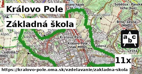 Základná škola, Královo Pole