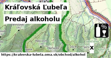 Predaj alkoholu, Kráľovská Ľubeľa