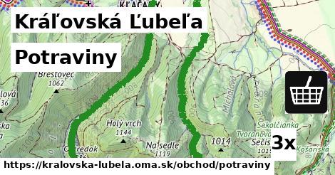 potraviny v Kráľovská Ľubeľa