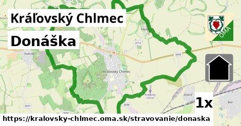 Donáška, Kráľovský Chlmec