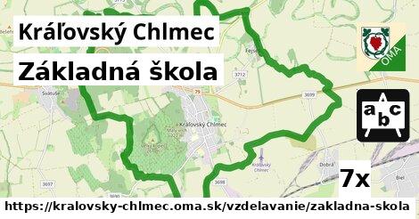 Základná škola, Kráľovský Chlmec