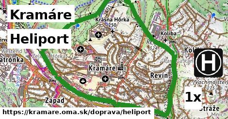 heliport v Kramáre