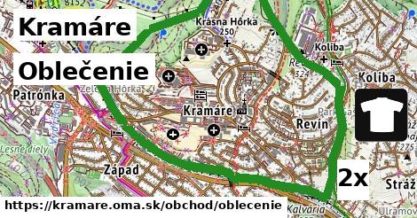 Oblečenie, Kramáre