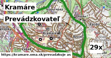 prevádzkovateľ v Kramáre