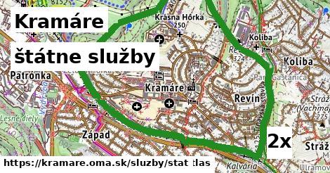 štátne služby, Kramáre