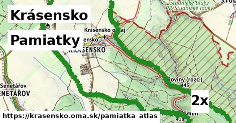 pamiatky v Krásensko