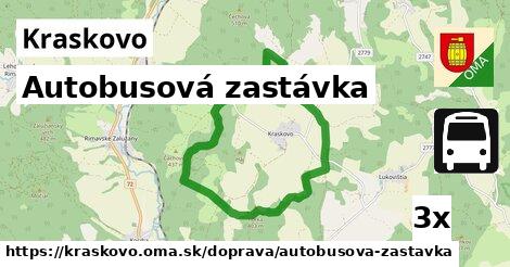 Autobusová zastávka, Kraskovo